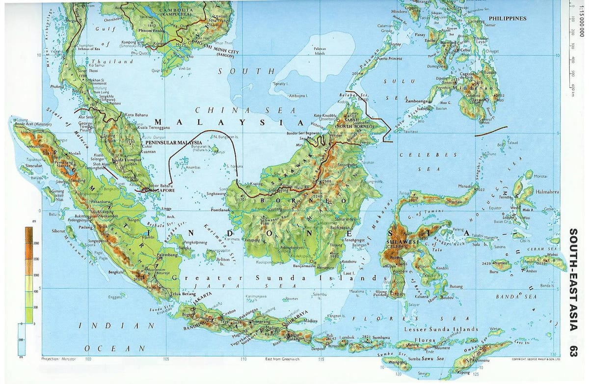 Малайзия оформяне на картата