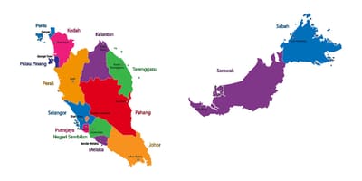 Карта на Малайзия картата снимки