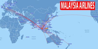 Карта на маршрут Малайзия