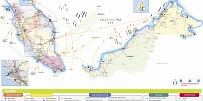Полезност картографската компания на Малайзия