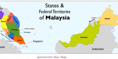 Малайзия безплатна карта