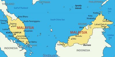 Карта На Малайзия